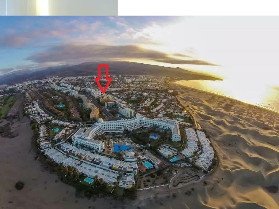 شقة Playa Del Ingles 5 Min Walk From Yumbo! 512 ماسبالوماس المظهر الخارجي الصورة